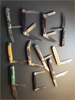 11 knives Parker, Hammer Brand, Frost
