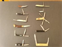 11 smaller type knives