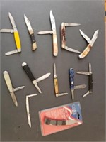 12 knives Solingen, Frost, etc.