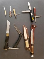 9 knives
