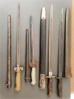 Military style knives and Bayonets