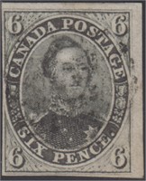 Canada Stamps #5 Used with very shallow CV $1200