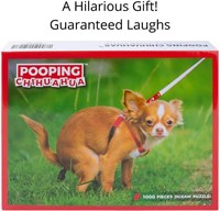 *Pooping Chihuahua Puzzle 1000 Pieces 2 pack