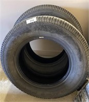 Two Mastercraft 235/65R16C Winter Tires