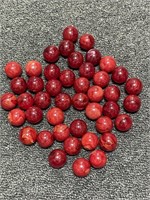 44 red marbles