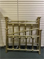 Early brass bed full size needs bolts for