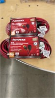 2 HUSKY EXTENSION CORDS