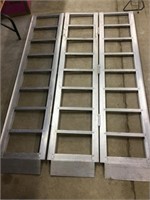 Aluminum folding ramp.  69” x 45”