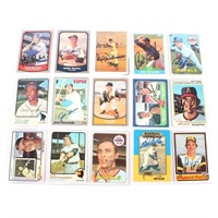 15 Autographed Baseball Trading Cards, Nolan Ryan