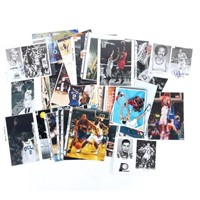 Lot of 50 Autographed NBA & College Basketball 8x1