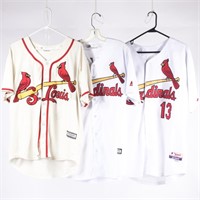 3 St. Louis Cardinals Authentic Baseball Jerseys,