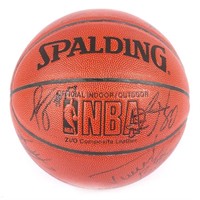 2000's Indiana Pacers Multi Signed Basketball