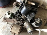 Motors, and Electric parts.