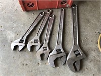 Crescent  Wrenches & Crate