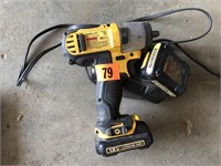 Dewalt DCF813 3/8" impact wrench, Battery &