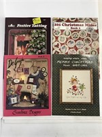 Lot of 4 Christmas crafting books