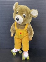 Vintage Sammy Skates roller skating plush bear