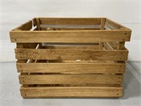 Vintage primitive wood crate
