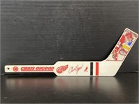 Vintage Detroit Redwings Chris Osgood mini stick