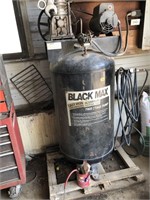 Black Max two-stage belt driven air compressor,