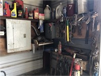 Corner of tools, parts, and consumable goods