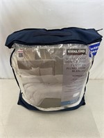 KIRKLAND WHITE GOOSE DOWN DUVET QUEEN SIZE