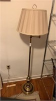 Adjustable brass lamp
