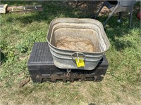 Galvanized washtub & truck box