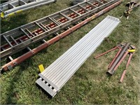 Aluminum extension plank