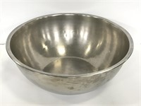Extra large stainless steel mixing bowl