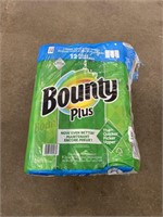 BOUNTY PLUS PAPER TOWELS 12 ROLLS