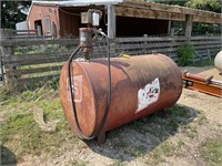 500 Gal Fuel Barrel with Pump,
