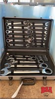 Unused Flory 24pc Metric Gear Wrench Set