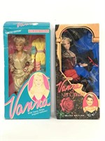 Two limited edition vintage Vanna dolls