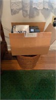 Box lot and waste basket