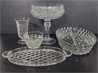 Fostoria American glass collection