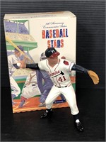 Edwin Matthews Baseball Stars statue with box