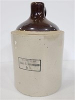 Property of Chicago & Northwestern stone jug