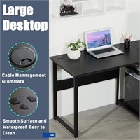 Sedeta Two Person Computer Desk, 78 inches