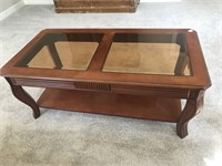 Glass Top Coffee Table