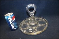 CLEAR GLASS SERVING TRAY