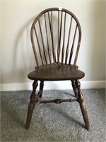 Hoop Back Brace-Back Windsor Side Chair w/Cross