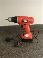 Black & Decker 9.6V Drill with Battery