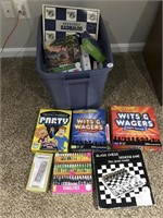 Crate Full of Toys and Games