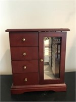 Small Jewelry Collectors Chest