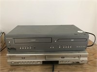 2 Combo VHS/DVD Players (Magnavox & Samsung)