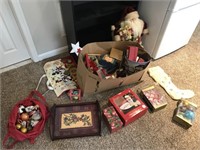 Lot of X-Mas Holiday Decorations