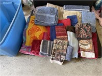 Crate full of Towels and Cloths, (Egyptian