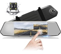 BeAngel 7 Inch Touch Screen Car Camera Rearview