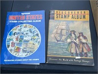 2 Vintage Stamp Albums